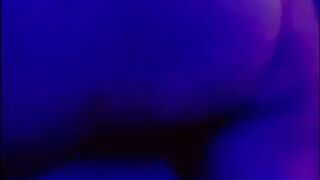 Busty Latina Flashes Tits in Bar so I Cum on Her Ass - porn video