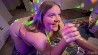 BBW party slut POV fuck - porn video